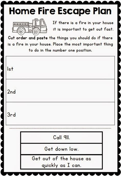 fire safety printables  support resources clever classroom blog