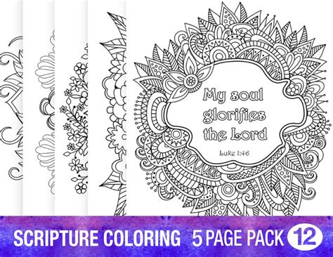 bible verse coloring pages inspirational quotes diy adult