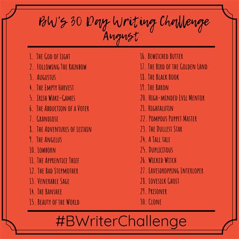 busy writer  day writing challenge august  busy writers