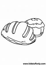 Bread Drawing Getdrawings sketch template