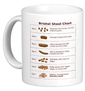 amazoncom bristol stool chart funny gift mug home kitchen