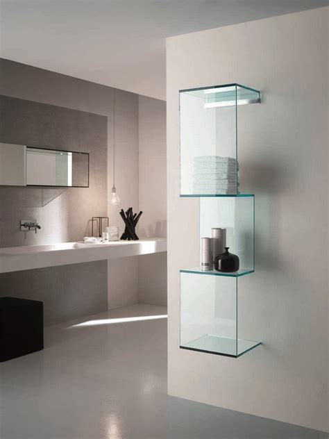 Glass Shelves In Modern Interiors Convenience And Style For Every