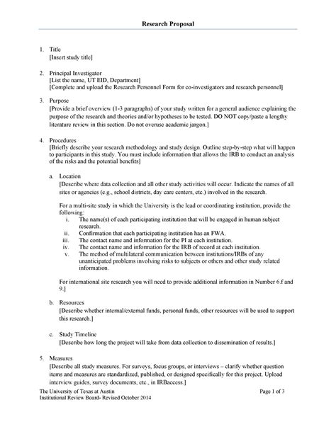 choose   research proposal templates examples