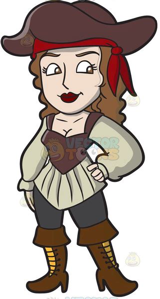 sexy female pirate clipart free images at vector clip art