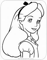Alice Disneyclips sketch template