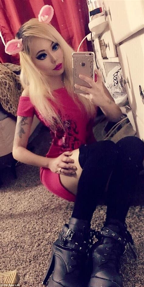 woman splashes out 35k on becoming a real life barbie daily mail online