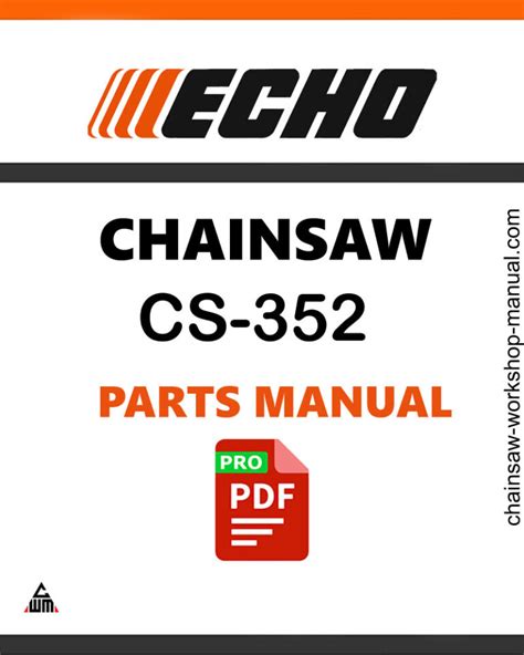 echo cs  parts list manual cwm