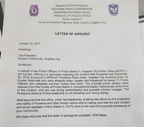 25 [pdf] Application Letter For Police Station Free