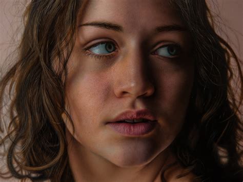 hyper realistic portrait painting  marco grassi