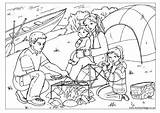 Camping Colouring Trip Pages Coloring Summer Kids Camp Activity Village Theme Family Holiday Printable Holidays Activityvillage Fun Activities Sites Pencils sketch template