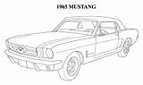 Mustang Drawing Coloring Outline 67 Ford Car 1965 Pages 1964 Cars Mustangs Drawings Color Adult Colouring Cartoon Gt Fastback Paintingvalley sketch template