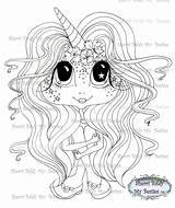 Besties Tm Digi Enchanted Magical Unicorn Img406 Stamp Instant Dolls Coloring Pages sketch template
