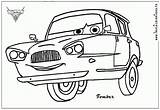 Cars Coloring Pages Francesco Finn Mcmissile Drawing Para Tomber Movie Characters Colorear Bernoulli Kids Mcqueen Jeff Corvette Car Popular Pixar sketch template