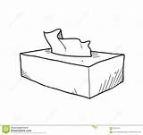 Tissue Clipart Box Vector Doodle Drawn Clipground Illustration sketch template