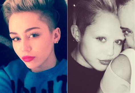 miley cyrus bleaches her eyebrows bleached eyebrows