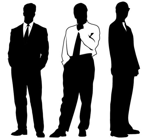 vector businessman silhouettes silhouette person silhouette silhouette png
