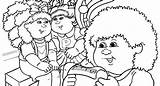 Cabbage Patch Kids Coloring Pages Getcolorings sketch template