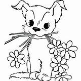Coloring Pages Puppy Dog Puppies Baby Printable Color Kittens Yorkie Cute Print Getcolorings Colouring Dogs Getdrawings Adults Colorings sketch template