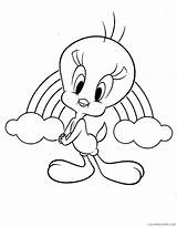 Tweety Coloring Pages Bird Tunes Looney Printable Boyama Rainbow Disney Drawing Coloring4free Colouring Witch Color Sheets Clipart Getcolorings Anycoloring Angry sketch template