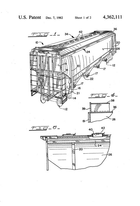 patent  covered hopper car google patents