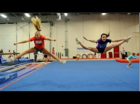 open gym tumbling youtube