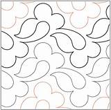 Quilting Pantograph Easy Peasy Lorien Pattern Pantographs Sewthankful Designs Patterns Longarm sketch template