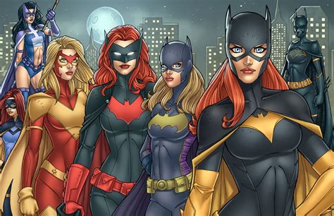 bat women by danielle st dc comics huntress bat women misfit flamebird