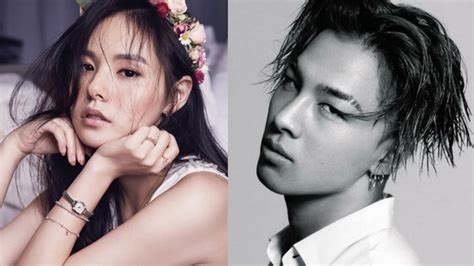 min hyo rin and taeyang have broken up yg responds to alleged rumors
