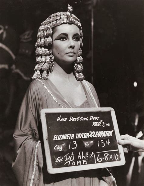 Elizabeth Taylor Cleopatra Hair Dressing Department