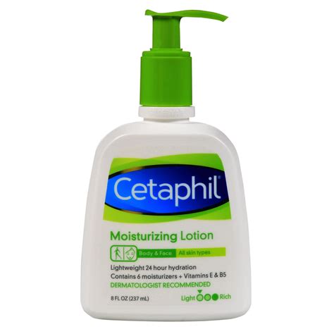 cetaphil moisturizing lotion body face   skin types  fl oz  ml babypro