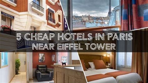 cheap hotels  paris france  eiffel tower goedkoop vlugte