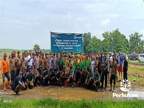 Perhutani Perhutani Bersama Stakeholder Lakukan Closing Penanaman Di