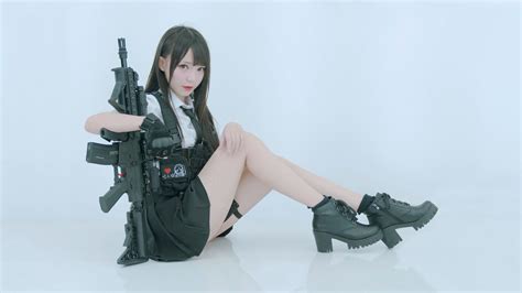 girls and guns hd wallpaper background image 1920x1080