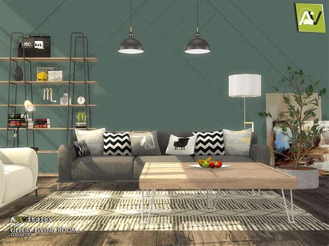 sims resource ullery living room  artvitalex sims  downloads