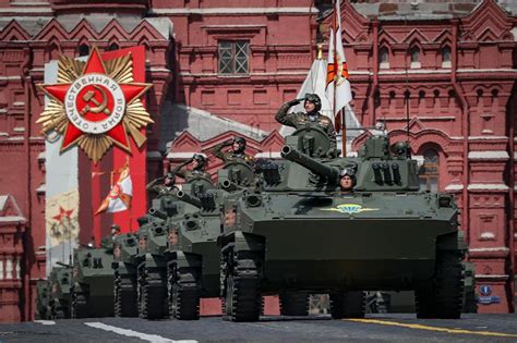 In Pictures Russias Victory Day Parade Bbc News