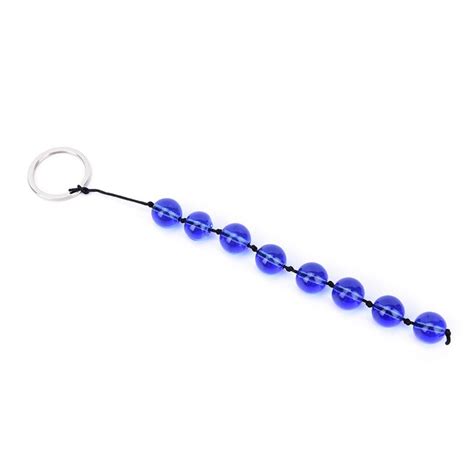 buy 1 pcs 4 colors glass anal beads great balls