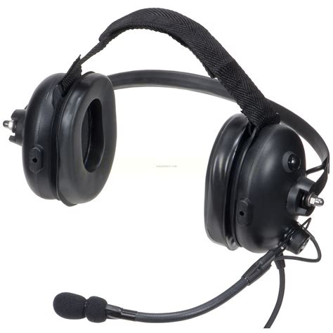 motorola pmln heavy duty headset  noise cancelling boom microphone discontinued
