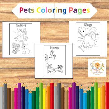 pets coloring pages  fun planet tpt