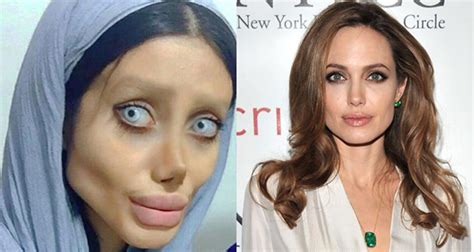 angelina jolie lookalike reveals what she used to look like that s