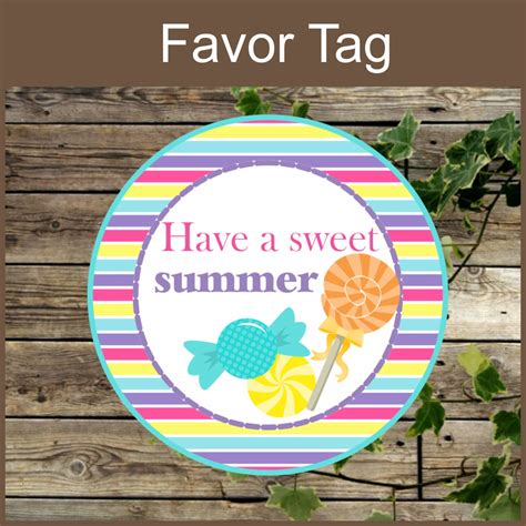sweet summer printable tag printable word searches