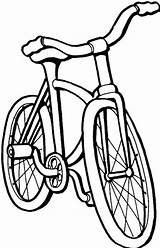 Kids Bicycle Bike Coloring Pages Colouring Clipart Bikes Coloriage Imprimer Printable Cartoon Drawing Sheets Bicyclette Cliparts Dessin Para Color Colorier sketch template