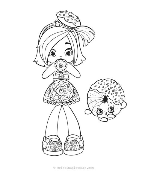 coloring pages shopkins girl unicorn coloring pages