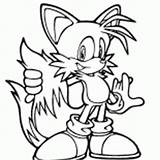 Tails Colorare Sonic Malvorlagen Prower Ausmalbilder Meilen Coloriage Kolorowanka Colas Superpuissance Unleashed Colorkid Kolorowanki sketch template