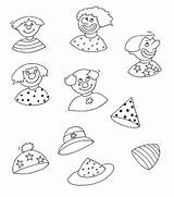Carnival Worksheets Preschool Hat Coloring Pages Clown Connect Every His Theme Kindergarten sketch template