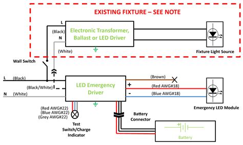 led emergency ballast wiring diagram wiring diagram  schematic