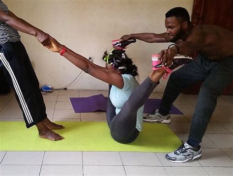 This Lady S Yoga Pose Got People Talking Pic Nairaland