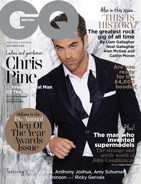 incredible gq men   year issue cover stars british gq star magazine male