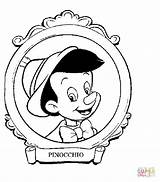 Pinocchio Coloring Pages Smiling Printable Color Para Pinocho Dibujos Drawing Pintar Disney Drawings sketch template