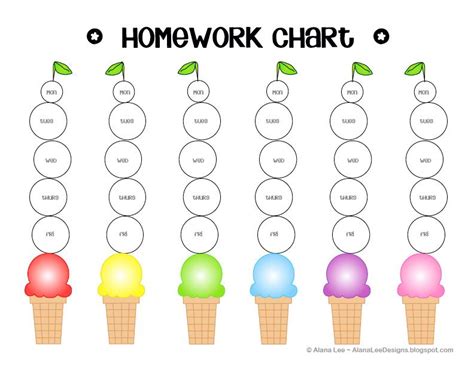 homework chart printable reward charts reward chart kids kids rewards
