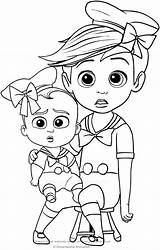 Boss Baby Tim Costume Cute Coloring Pages Categories Cartoon sketch template
